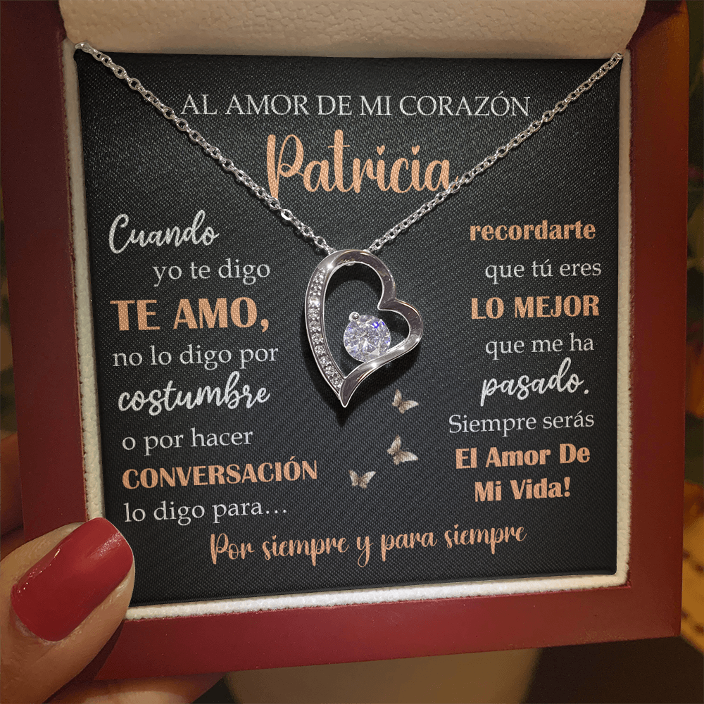 Collar Mikora Forever Love: "Cuando yo te digo te amo" (Acabado en Oro de 14q - 18q)