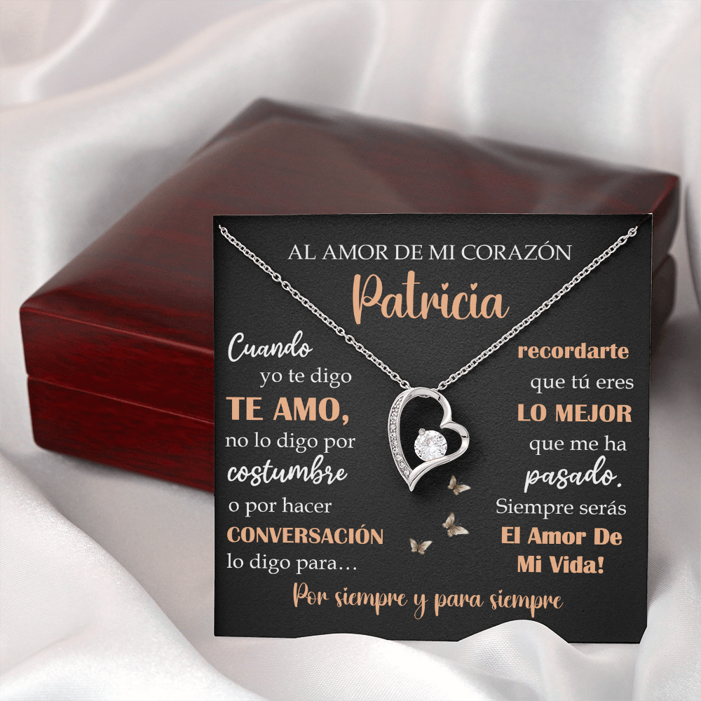 Collar Mikora Forever Love: "Cuando yo te digo te amo" (Acabado en Oro de 14q - 18q)