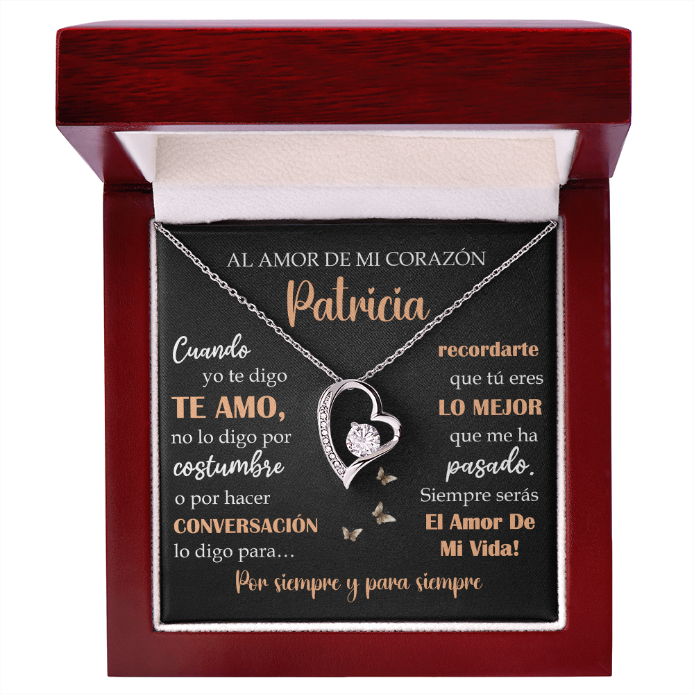 Collar Mikora Forever Love: "Cuando yo te digo te amo" (Acabado en Oro de 14q - 18q)