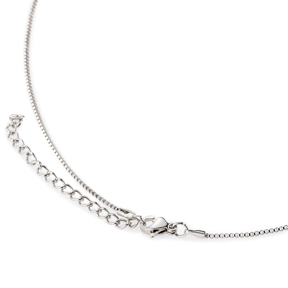 Collar MIKORA Lucky in Love Edición: "El Premio de Mi Vida" – Regalo de Lujo para el Amor de mi Vida | Oro Blanco de 14K y Cristal de la Fortuna