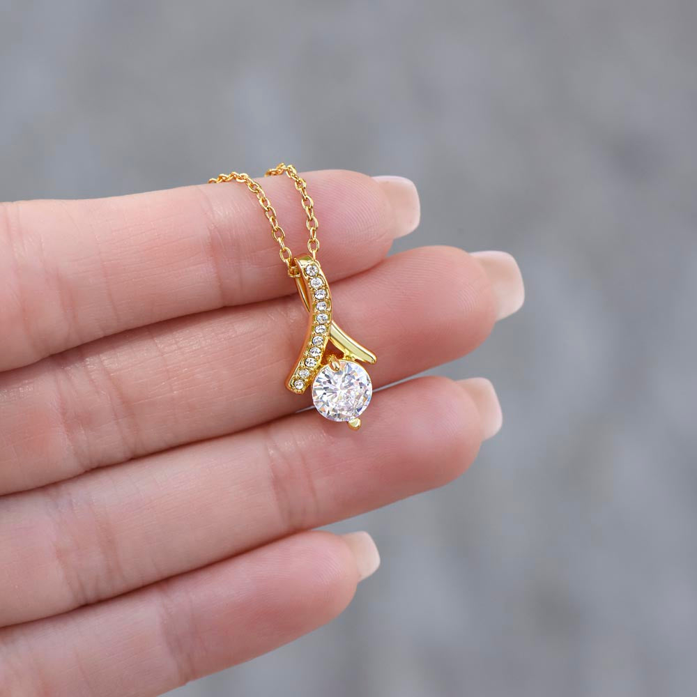 Collar "Lazo Eterno de mi Alma" (Alluring Beauty - Lazo) – Regalo del Corazón para su Hija