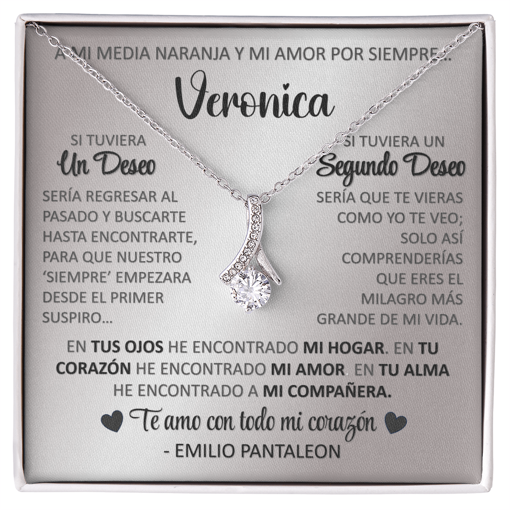 Collar MIKORA Aluring Beauty Edición: "El Milagro de Mi Vida" MIKORA – Joyería Romántica para Mi Media Naranja | Oro de 14K / 18K