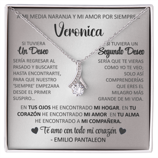Collar MIKORA Aluring Beauty Edición: "El Milagro de Mi Vida" MIKORA – Joyería Romántica para Mi Media Naranja | Oro de 14K / 18K