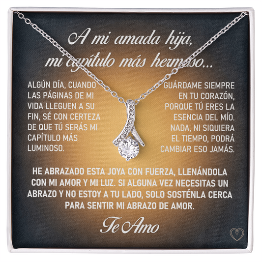 Collar Mikora Alluring Beauty: Luz de mi Legado (Regalo para su hija)