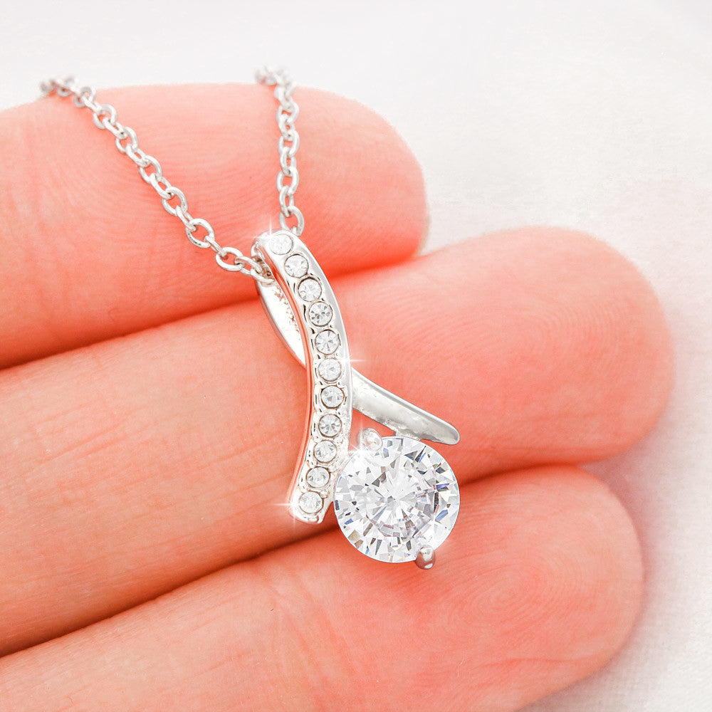 Collar "Lazo Eterno de mi Alma" (Alluring Beauty - Lazo) – Regalo del Corazón para su Hija