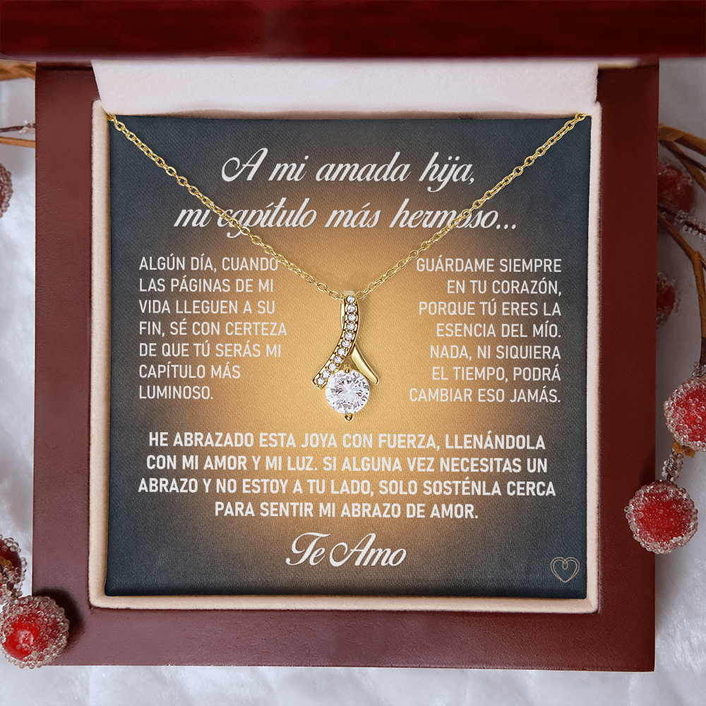 Collar Mikora Alluring Beauty: Luz de mi Legado (Regalo para su hija)