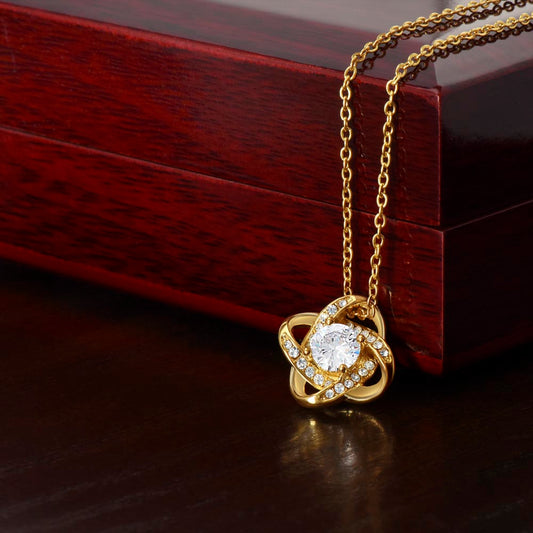 Collar Mikora Love Knot: Nudo de Amor que une corazones