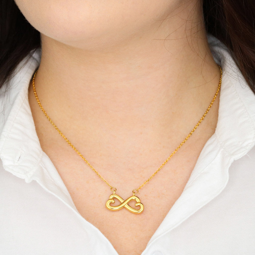 Collar MIKORA Endless Love (Corazones Infinitos) Edición: "Eterno Principio" - Regalo para Novia ♾️✨