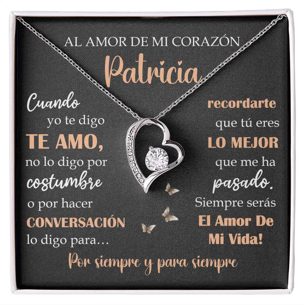 Collar Mikora Forever Love: "Cuando yo te digo te amo" (Acabado en Oro de 14q - 18q)